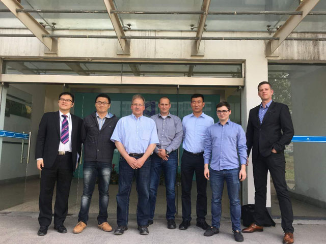 德國博澤集團蒞臨康尼精機參觀考察